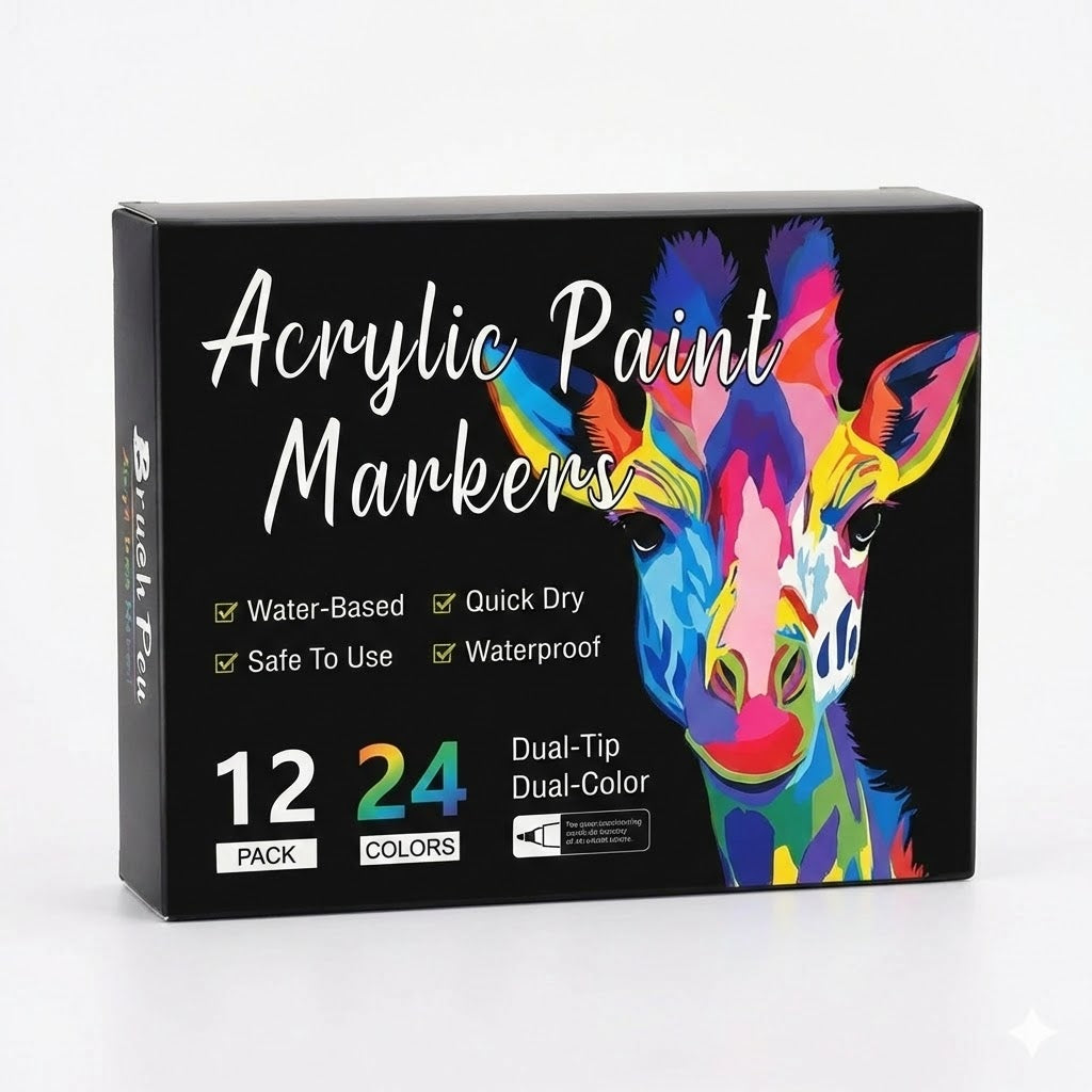 L'ACRYL'ART™ - Feutres Acryliques