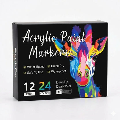 L'ACRYL'ART™ - Feutres Acryliques